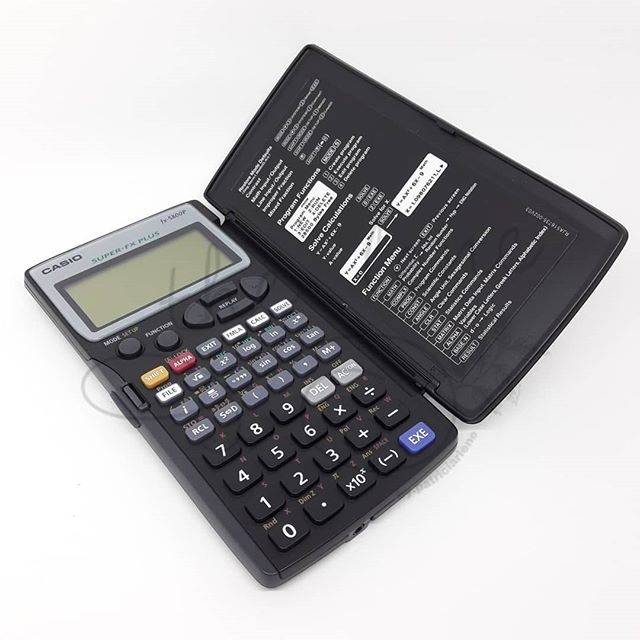 

CASIO FX-5800P - SUPER FX PLUS (scientific calculator) - PROGRAMMABLE / KALKULATOR ILMIAH CASIO