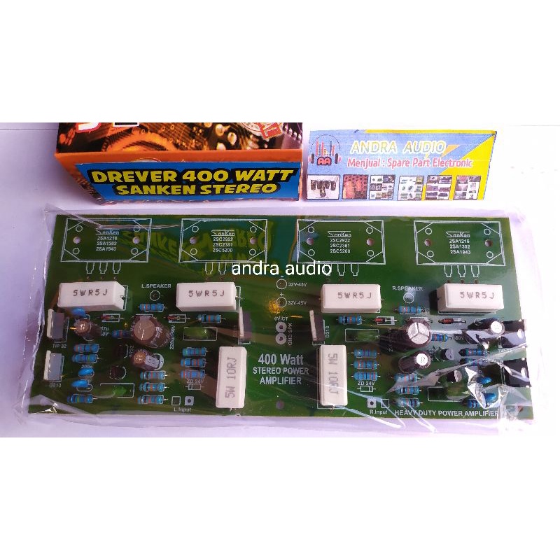 driver sanken 400 watt stereo