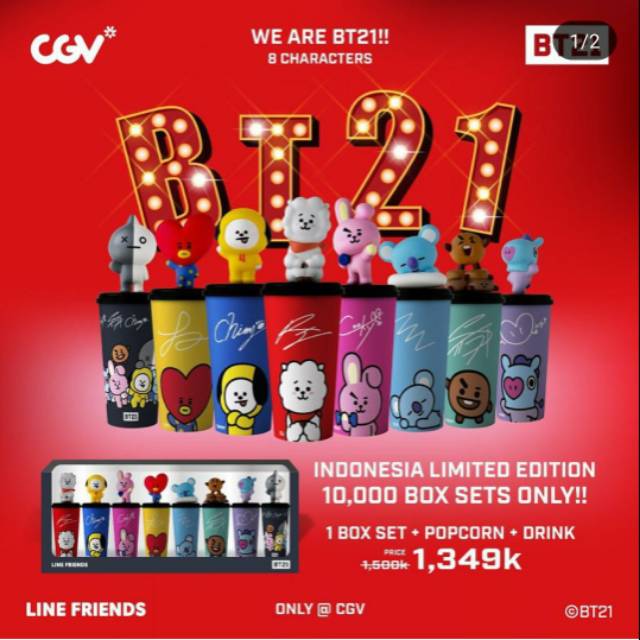 Tumbler CGV x BT21