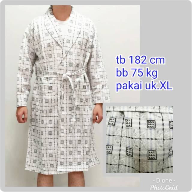 Kimono handuk waffle tebal/ premium