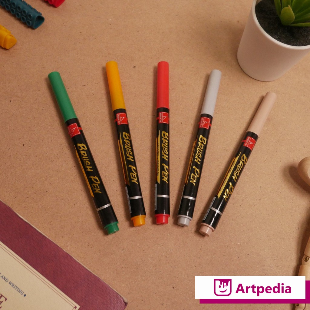 

Brushpen - Snowman Brush Pen - Spidol Kaligrafi Satuan PART 2 - BM1 (Snowman Brushpen)