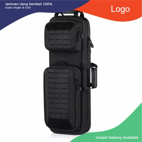 tas senjata laras panjang 80 cm 1 kompertmen plus busa telur