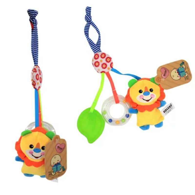 Teether Music bayi/Gigitan bayi/Mainan Musik/Boneka bayi/Boneka Gantungan Stroller