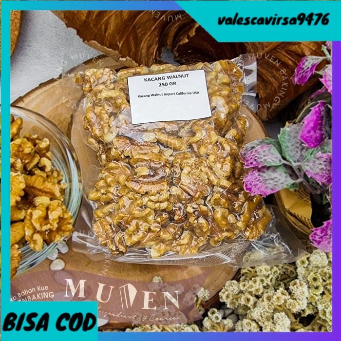 

⭐BISA COD⭐ KACANG WALNUT MENTAH 250 Gr / RAW PREMIUM WALNUT