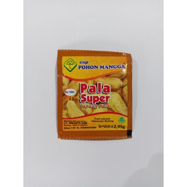 

Bubuk Pala Super Cap Pohon Mangga 2,95 gram