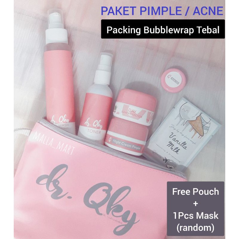 dr. Qky / dr Qky Skincare PAKET PIMPLE / ACNE