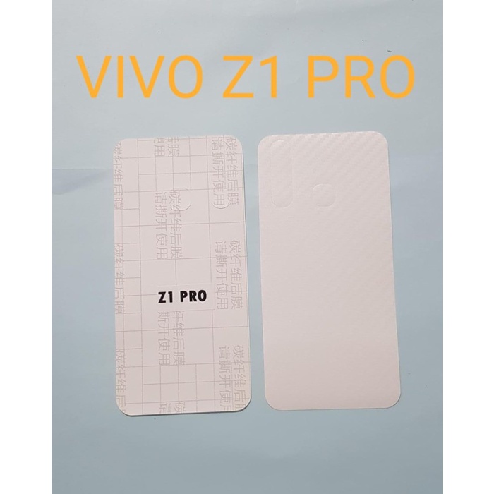 SKIN CARBON VIVO Z1 PRO ~ ANTI GORES BACK VIVO Z1 PRO ~ HP