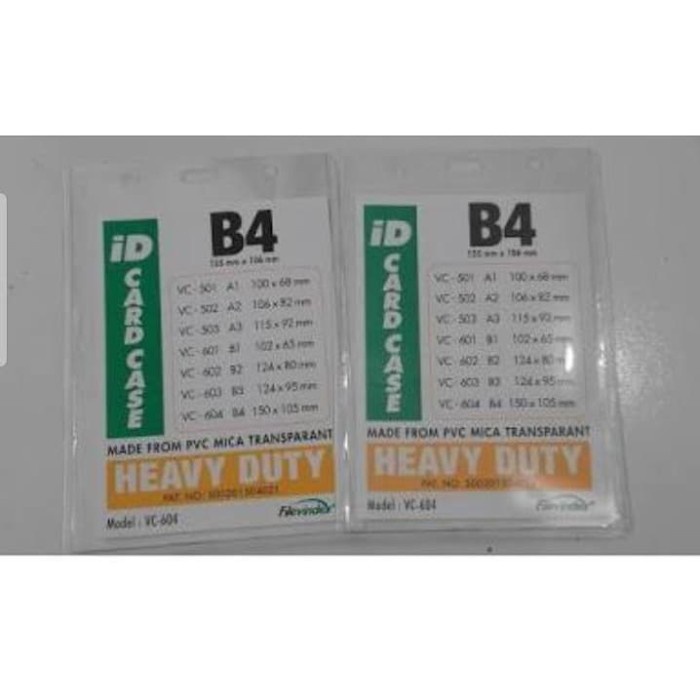 

Hemat Name Tag / Plastik Id Card/Mika Id Card B4 Terlaris