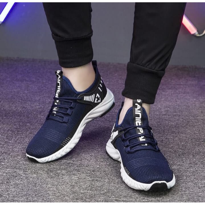 Sepatu Pria Sneakers Sepatu Olahraga Sport Lari Jogging S001