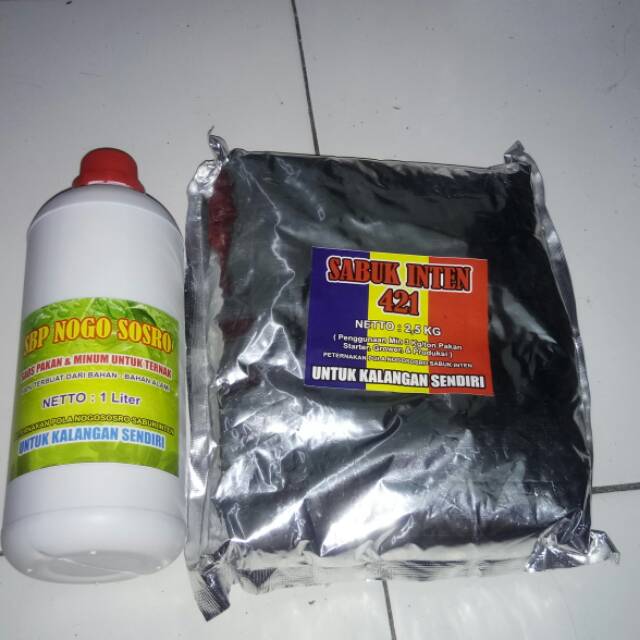 Serbuk sabuk inten 421 dan Nogososro untuk unggas | murah terbaru