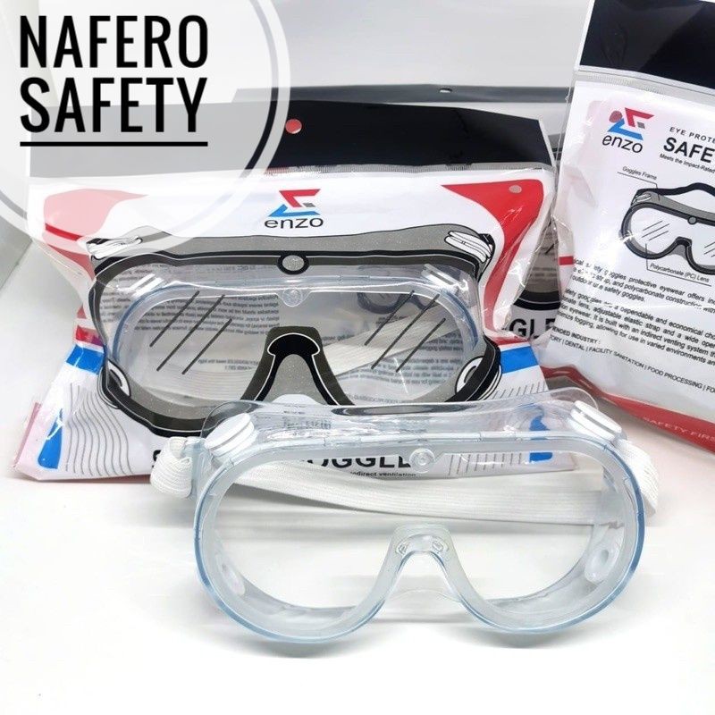 Jual SAFETY GOGGLES ANTI FOG ANSI Z87.1 ENZO Shopee Indonesia