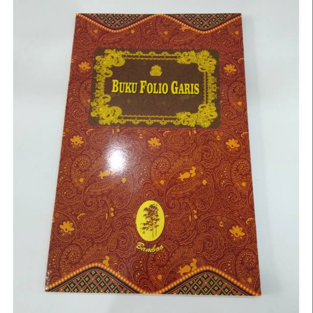 Buku Folio Garis Bamboo