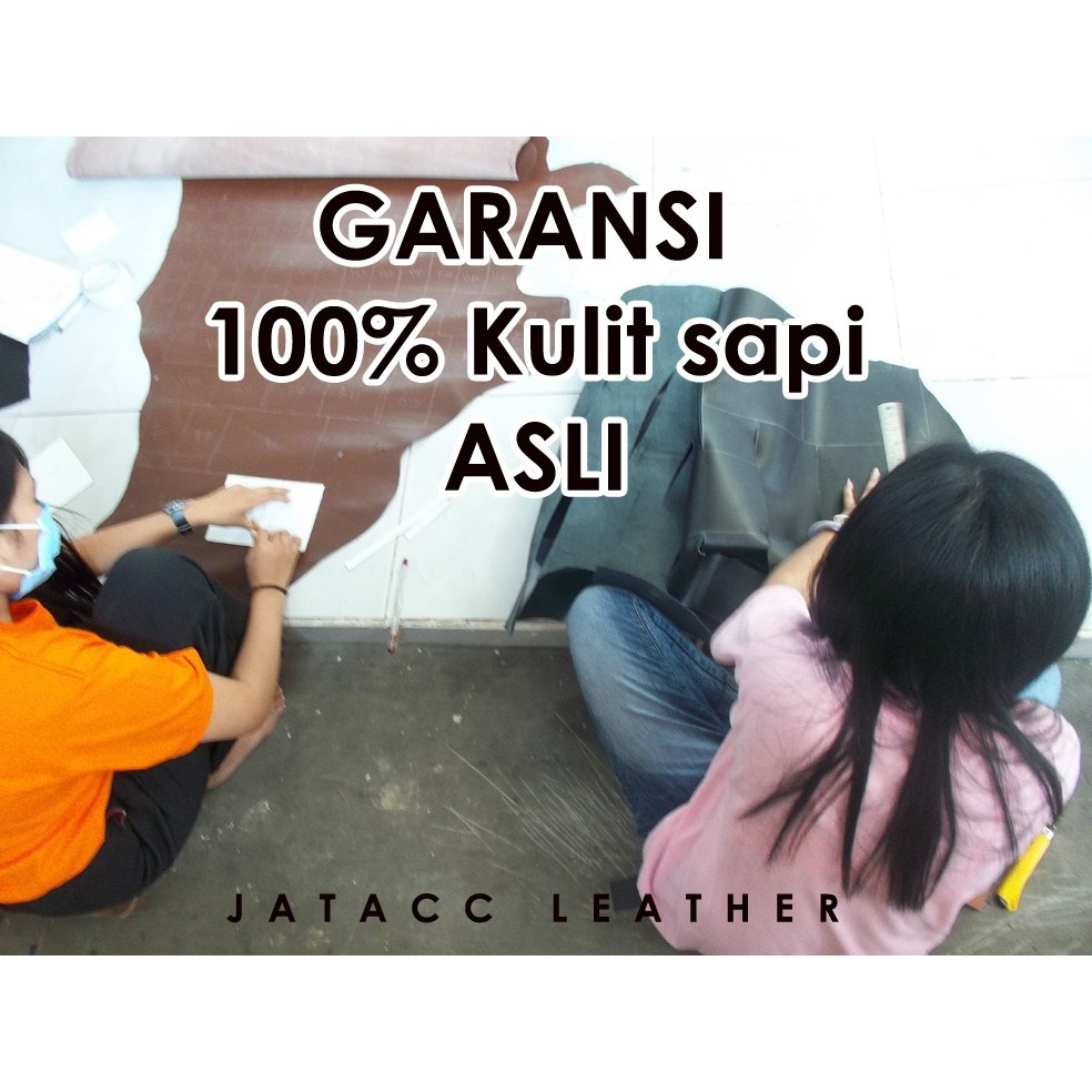 Dompet Kulit STNK / Gantungan kunci kulit asli type D STNK AB JATACC/ Gantungan kunci motor