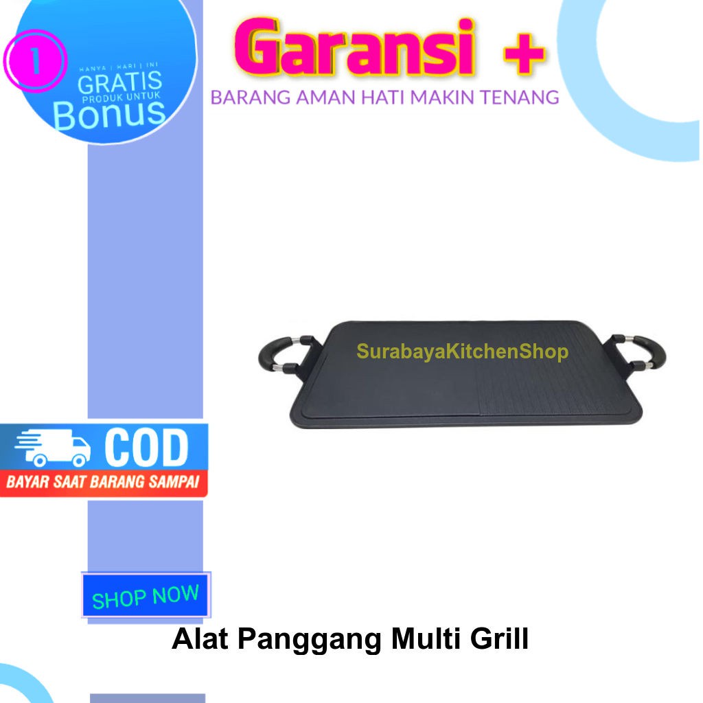 Multi Grill Pan Barbeque Steak Daging