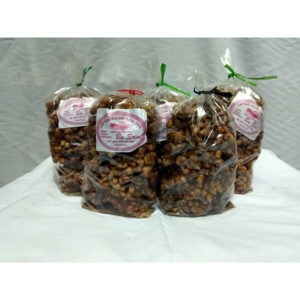 

Aneka Snack Ampyang Kacang Rasa Jahe 1 kg/ Gula Kacang