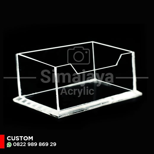 

tempat kartu nama acrylic Y1