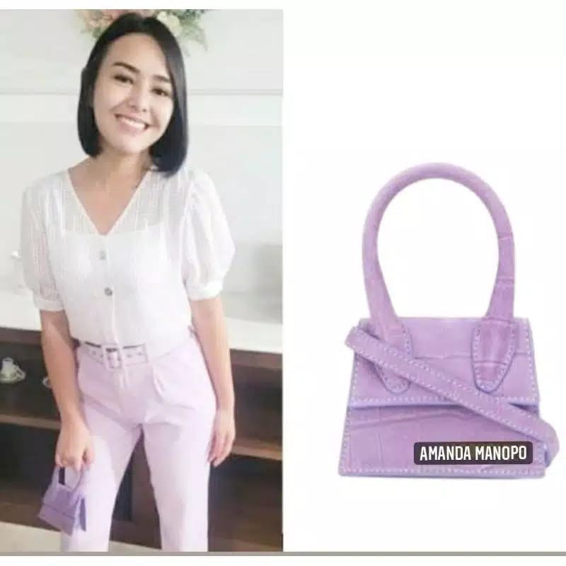 Slingbag mini amanda croco FB67