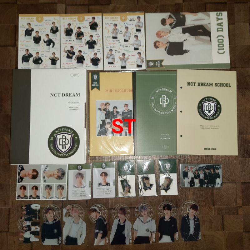 Sharing NCT Dream Bookmark B2S Back To School Kit 2021 Mark Renjun Jeno Haechan Jaemin Chenle Jisung
