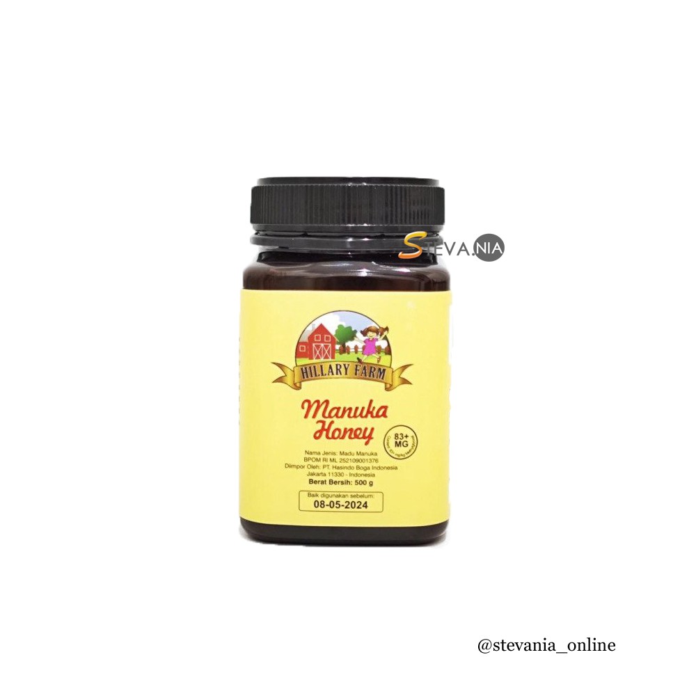 

Hillary Farm Manuka Honey MG83+ 500GR Original New Zealand