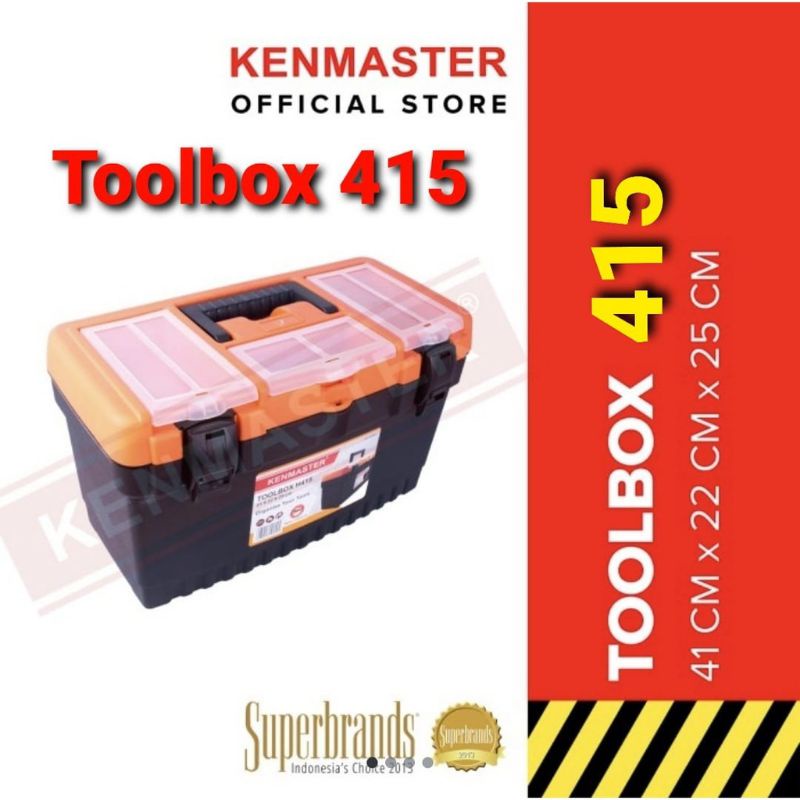 kenmaster H 415 toolbox besar tool kit box tempat kunci