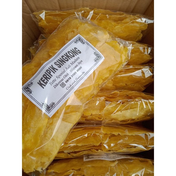 

KERIPIK TETTE KERUPUK SINGKONG GURIH