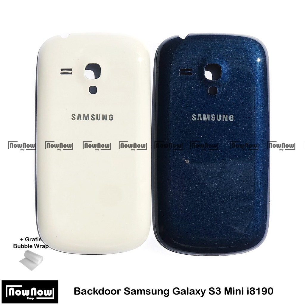 Backdoor Tutup Belakang Baterai Back Cover Casing Samsung Galaxy S3 Mini i8190