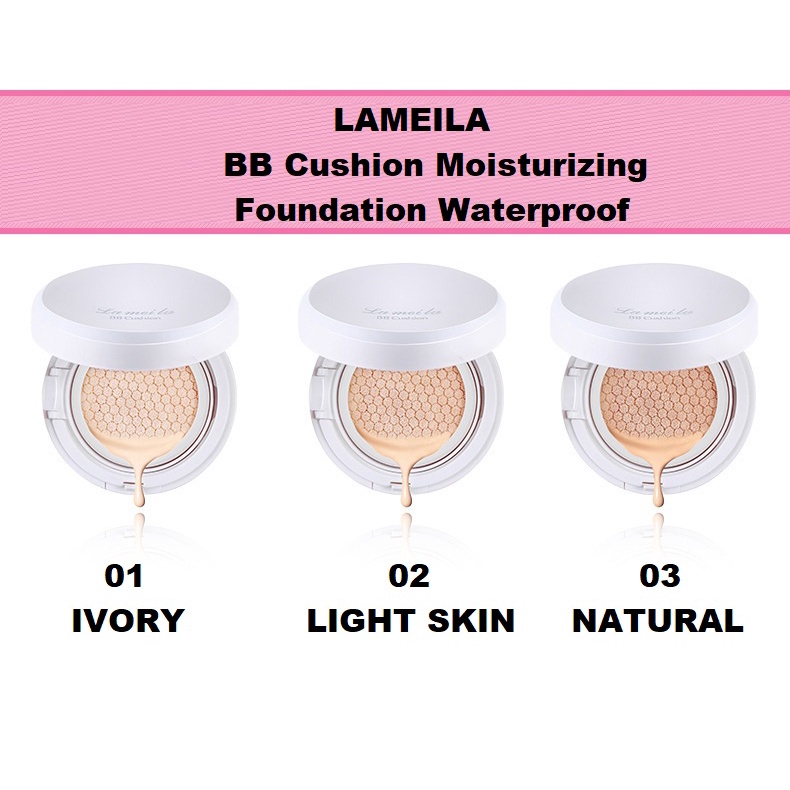 Lameila BB Cushion Moisturizing Foundation Waterproof 9009