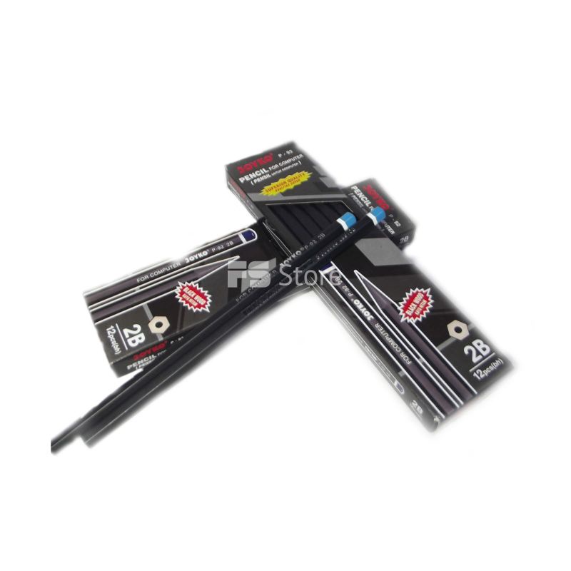 

Joyko Pensil Kayu Hitam P-92 2B P92