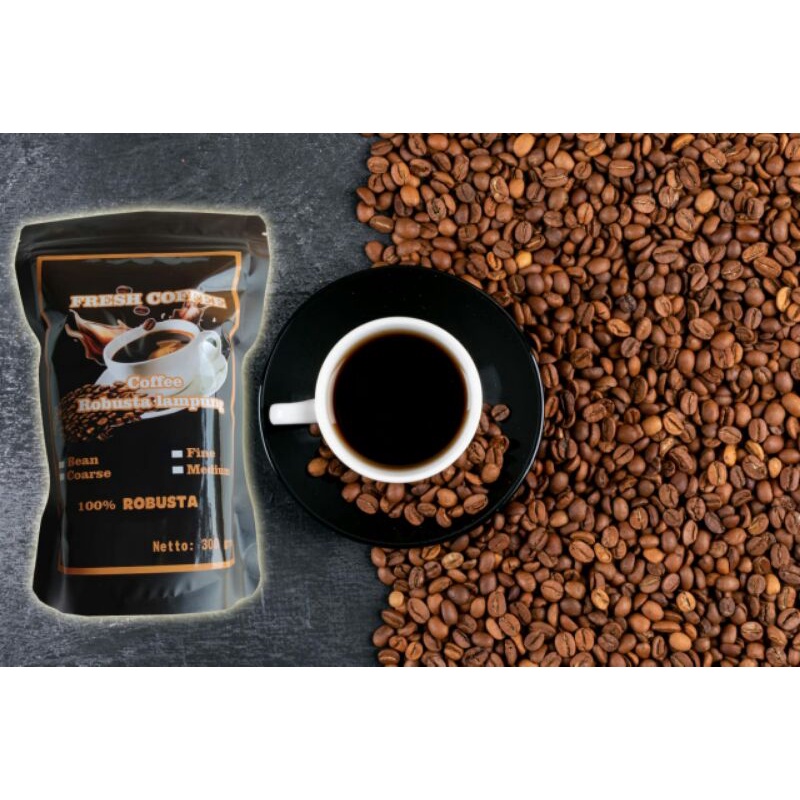 

Kopi lampung asli Rabusta (300g)