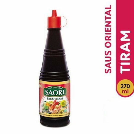 

SAORI® Saus Tiram Kemasan Botol 270ml Saos Oriental Oyster Sauce