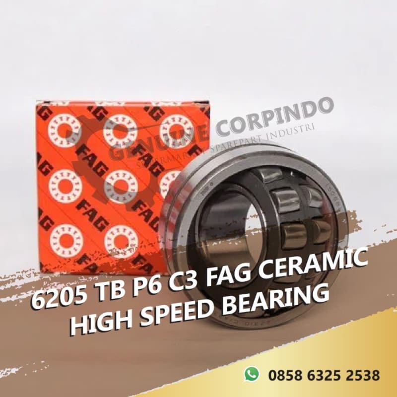 6205 TB P6 C3 FAG CERAMIC HIGH SPEED BEARING