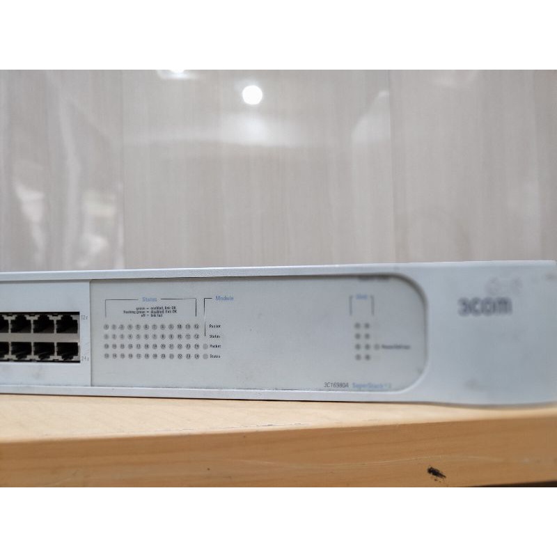 Switch Hub 24 port 3Com SuperStack 3 switch 3300