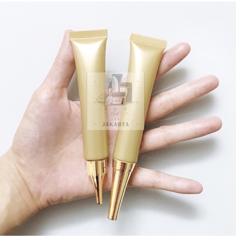 20ml Soft Tube Warna Emas HIGH QUality /travel bottle/botol skincare