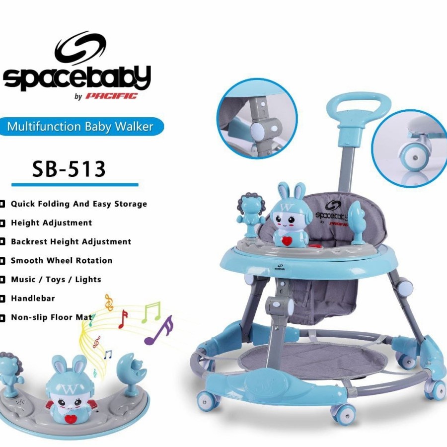 Baby Walker space baby SB-513 / SB 511 / SB 615-3 / SB-711 / SB-507 /SB-509 /SB 611-3/ Alat Bantu Jalan Bayi