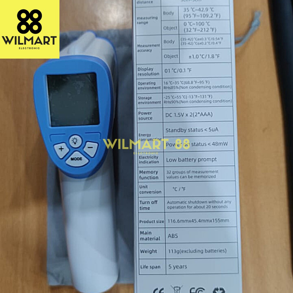 Termometer CW-88 | High Quality | Termometer Pengecek Suhu Badan l CW 88