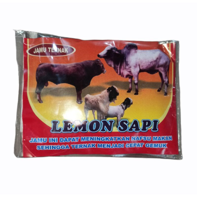 LEMON SAPI Jamu PENGGEMUK Sapi kambing 200gr