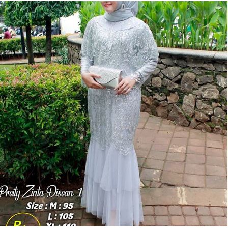 gamis kebaya preinty zinta berkualitas