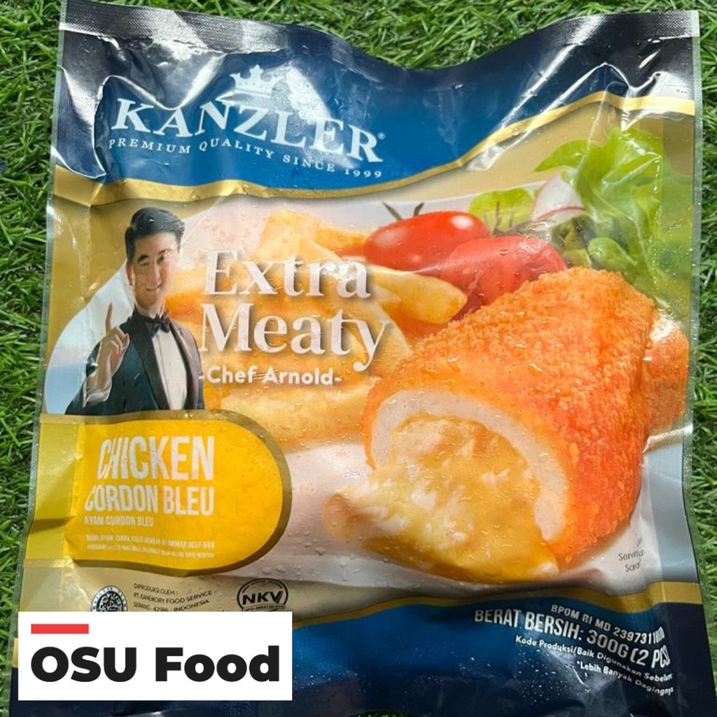 

Kanzler Chicken Cordon Bleu 300 gram Cordon Bleu Frozen Premium