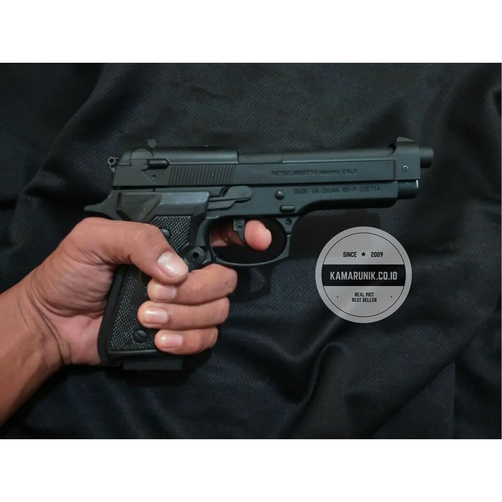 Terbaru KOREK API PISTOL BERETTA BT 2932-1 BLACK HITAM MANCIS LIGHTER