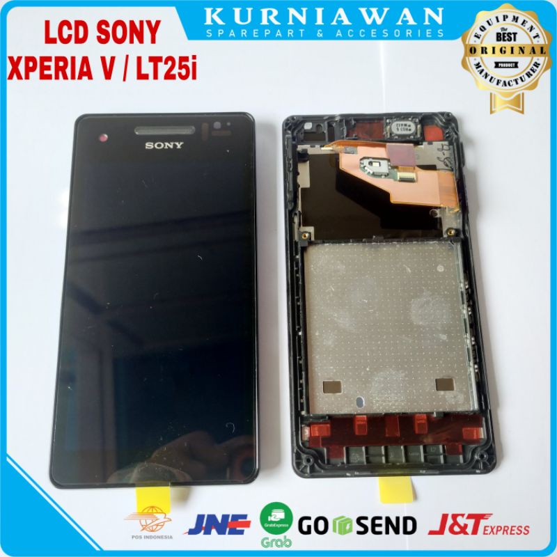 Lcd Touchscreen Sony Xperia V LT25 Lt25i Full Frame