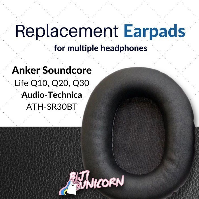 Earcup Earpad Ear Cushion Cushion ATH-SR30BT SoundCore Life Q10 Q20 Q30