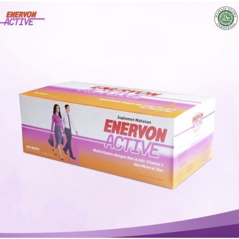 enervon active box 100 tablet enervon 25strip Asli Enervon Active