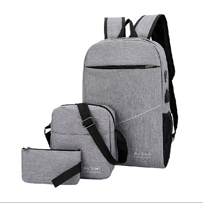 3397 TAS LAPTOP RANSLE BACKPACK COWOK PRIA IMPOR JAKARTA PAKET 3IN1