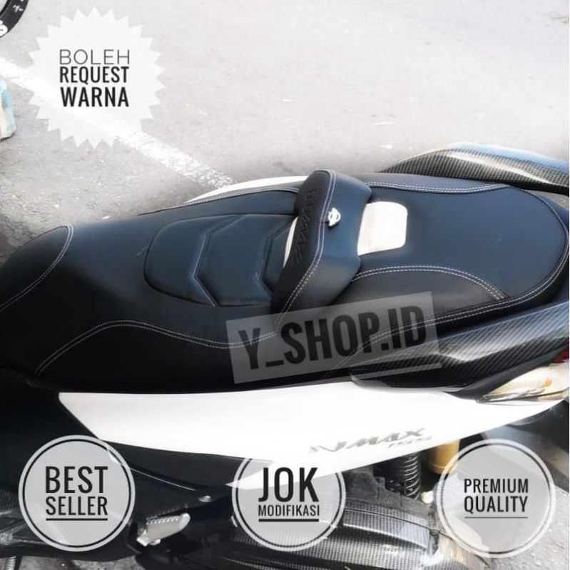 Cover Sarung Kulit Jok Full MBtech Yamaha Nmax Modif Eropa