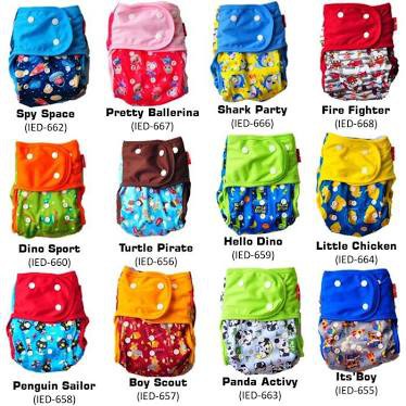 Clodi Minikinizz izzy eco cloth diaper | popok kain | klodiz Premium