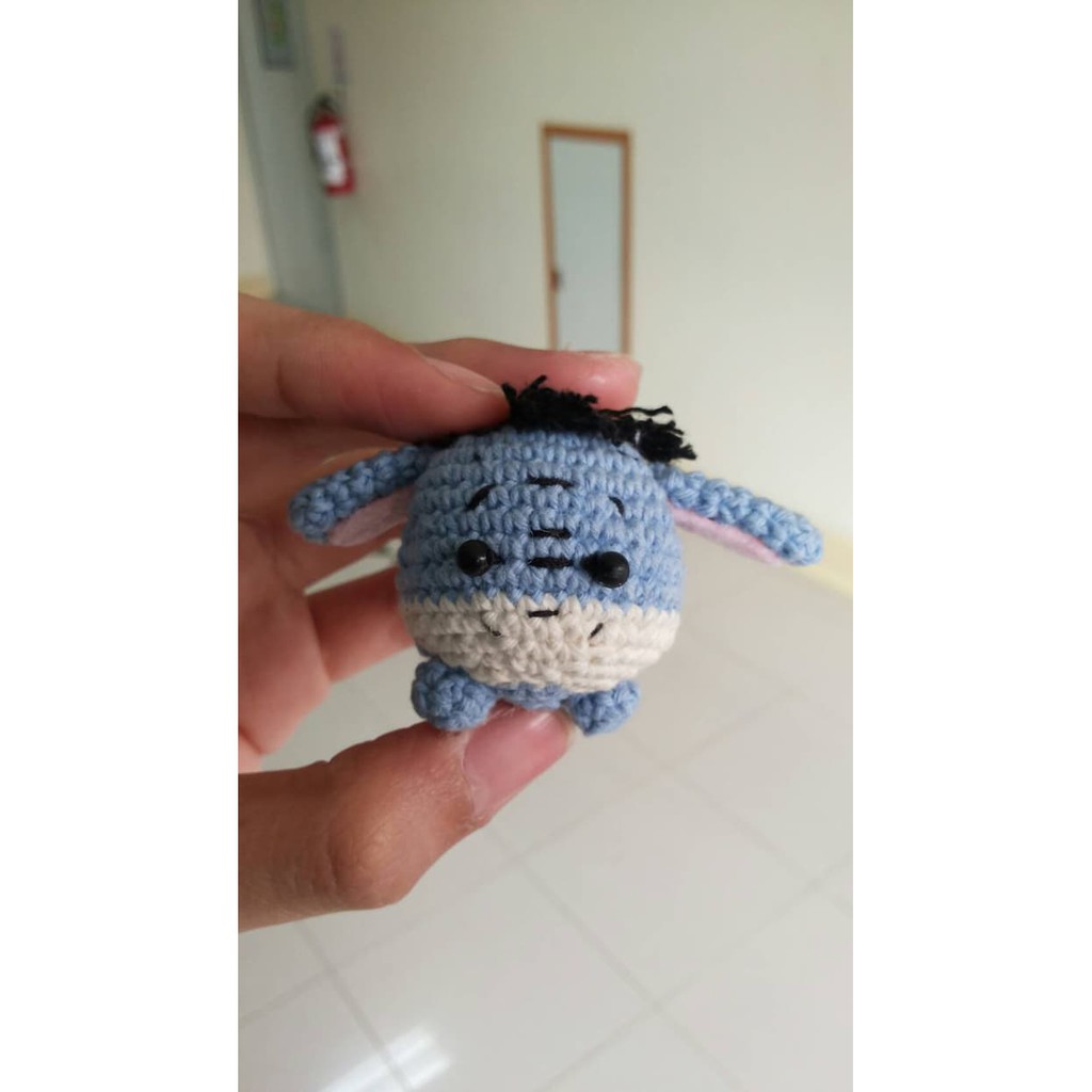 Gantungan Kunci Amigurumi / boneka rajut Eeyore