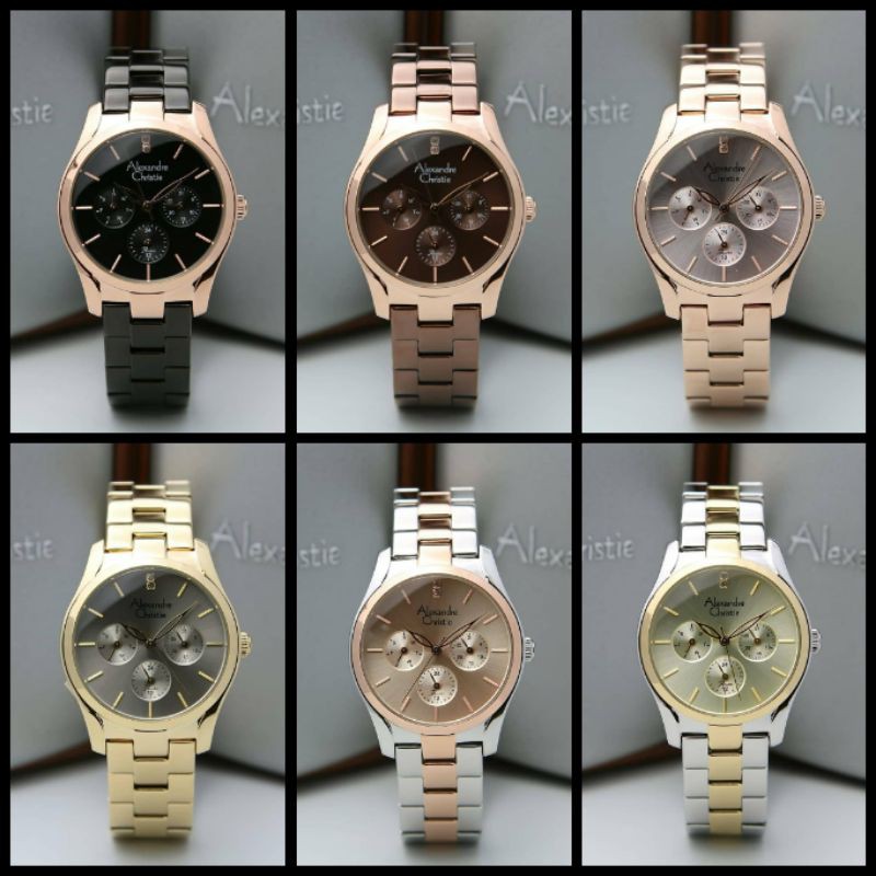 JAM TANGAN WANITA ALEXANDRE CHRISTIE AC 2910 ORIGINAL