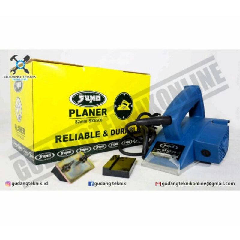 Mesin Pasah Serut Kayu SUMO SX6500 / Mesin Planer Sumo SX 6500 / Mesin penghalus kayu murah berkuali