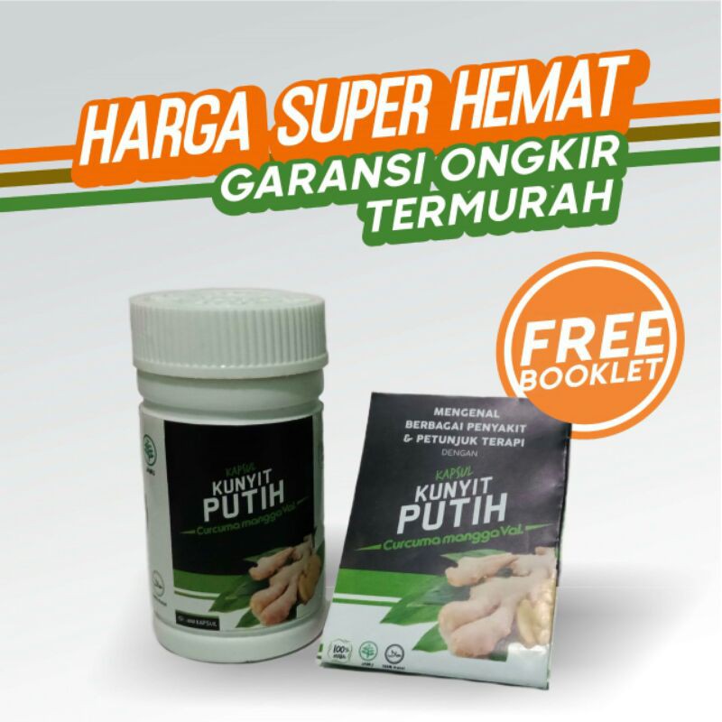 

Obat Herbal Pelancar Haid Kunyit Putih Isi 100 Kapsul, Datang Bulan Tidak Teratur, Haid Tidak Lancar