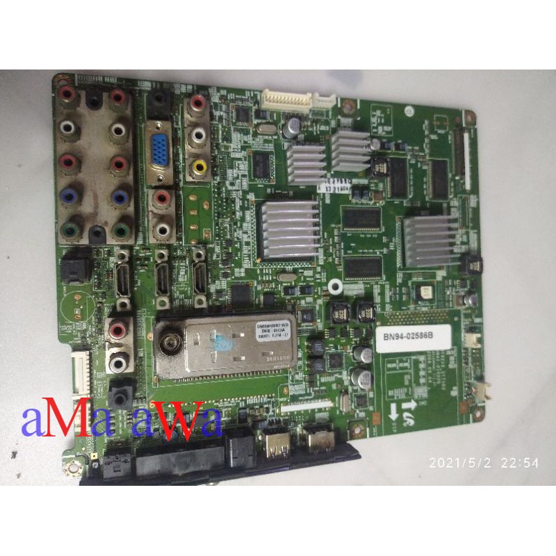 MB - MAINBOARD - MESIN TV LCD SAMSUNG LA-40A650 - 40A750 - 46A650 - 46A750 - BN94-02586B -BN41-01022